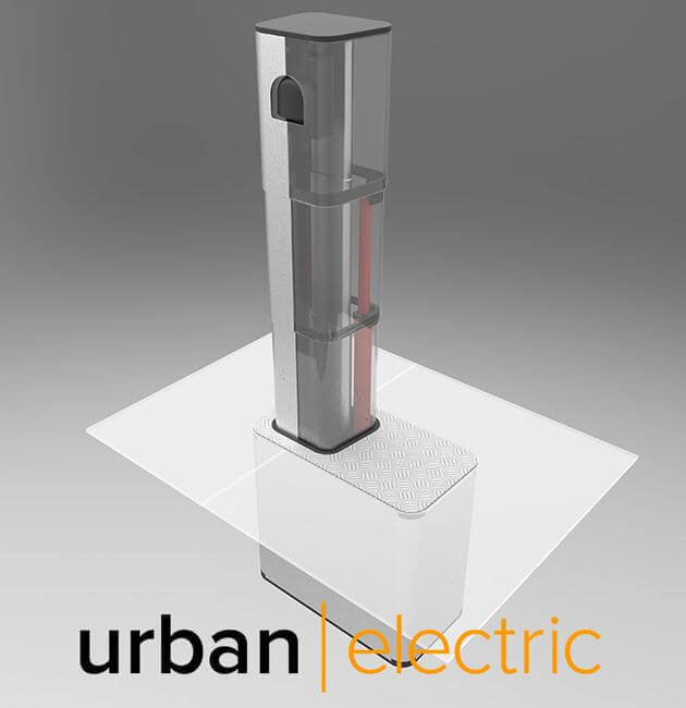 Urban Electric показывает погружную зарядную точку