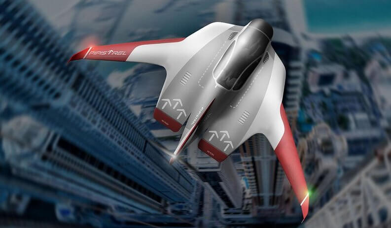 Pipistel показала свой концепт аэротакси с вертикальным взлетом и посадкой