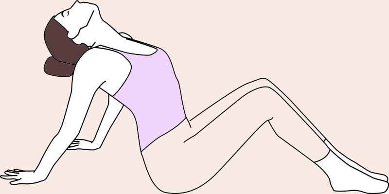 Растяжка грудного отдела позвоночника: Упражнение «ПАРУС» 