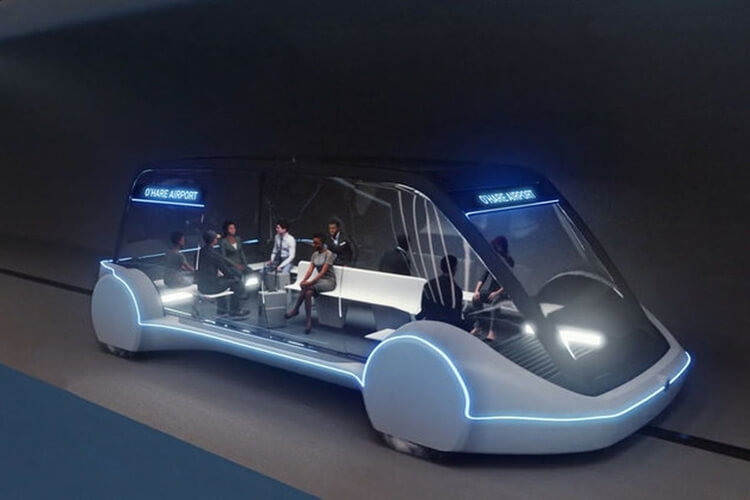 Boring Company покажет автономные транспортные средства