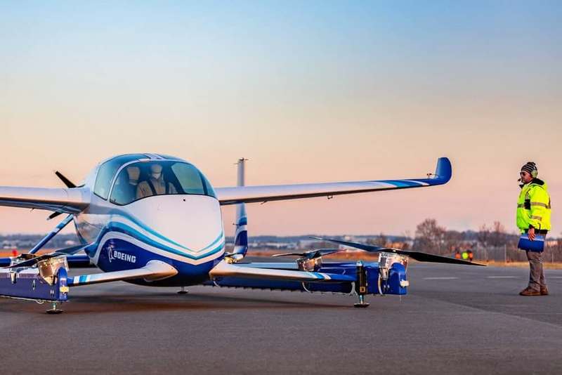 Прототип пассажирского воздушного судна Boeing NeXt совершил первый полет