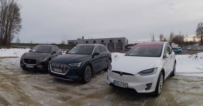Tesla обошла Audi и Jaguar по энергоэффективности электромобилей