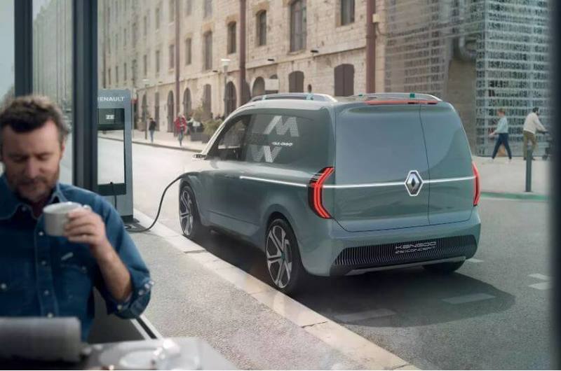 Компания Renault показала новый электрический фургон