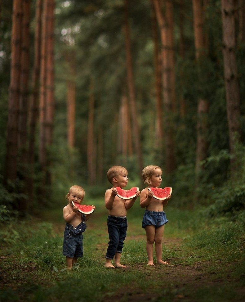 Фото идеи для фотосессии детей на природе
