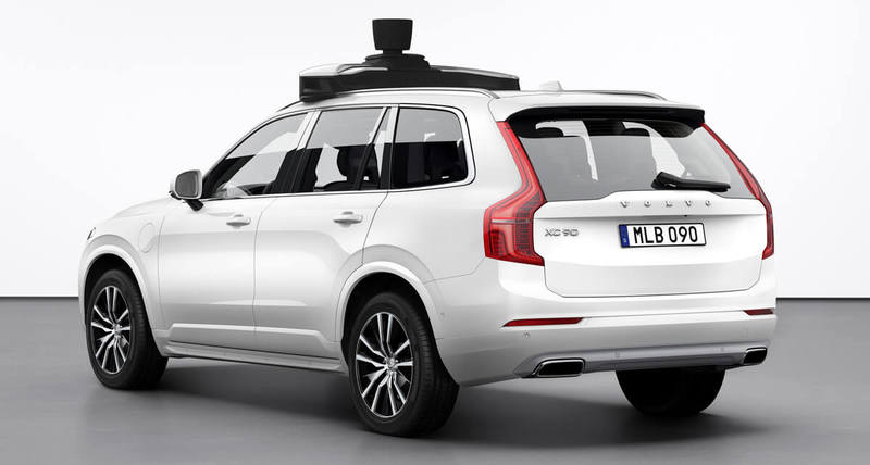Volvo и Uber показали серийный беспилотник