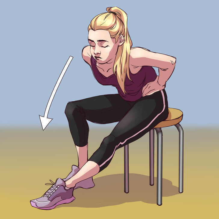 8 упражнений, которые спасут от застоя лимфы при сидячем образе жизни