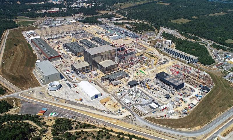 Завершено строительство здания самого большого в мире термоядерного реактора