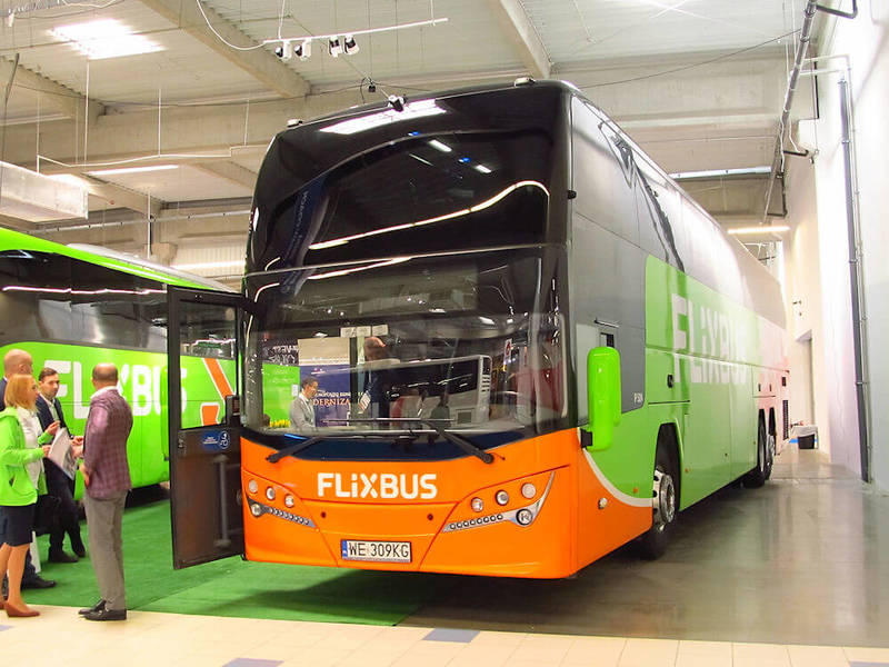 FlixBus планирует создать парк водородных автобусов 