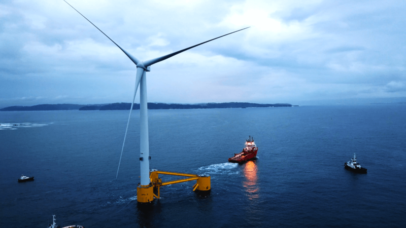 Крупнейшая в мире плавучая ветротурбина скоро будет запущена в Португалии
