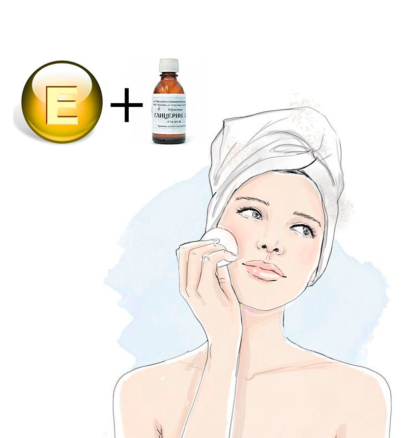 Глицерин + Витамин Е: Волшебное средство для кожи!