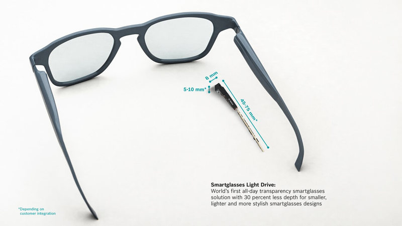 Bosch представила первые в мире повседневные прозрачные смарт-очки
