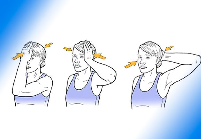 Хруст в шее: 9 супер упражнений для шейных позвонков