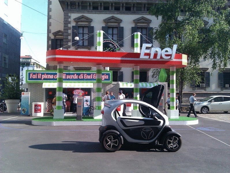 Enel открывает новую сеть электрозаправок в Италии