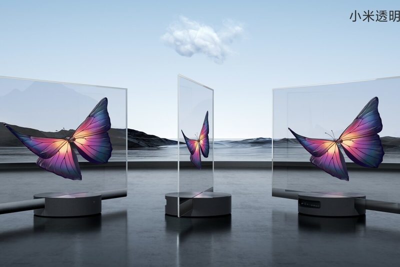 Первый в мире серийный прозрачный телевизор Xiaomi 