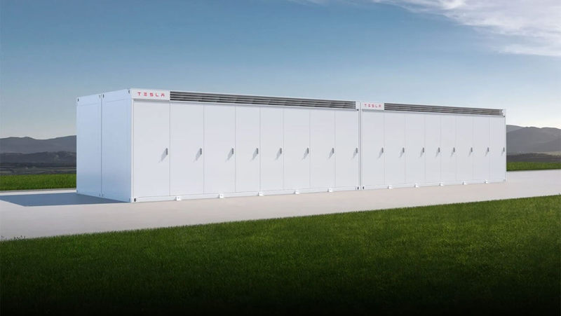 Большая система хранения Tesla мощностью 240 МВтч для Apple