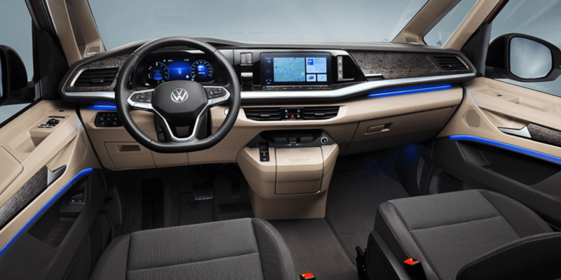 VW представляет подключаемый гибридный фургон T7