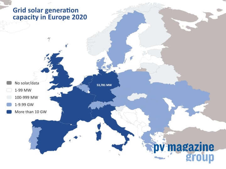Страны-члены ЕС стремятся к достижению амбициозных целей в области фотоэлектрических систем