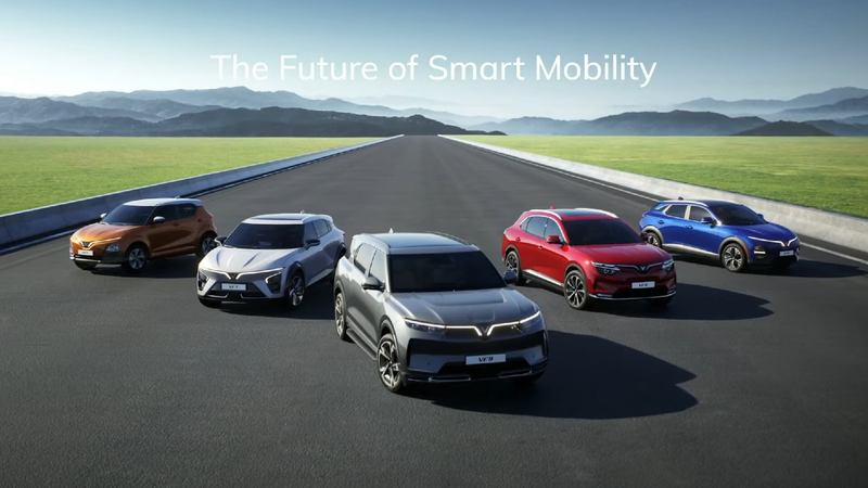 VinFast представляет пять электромобилей на выставке CES