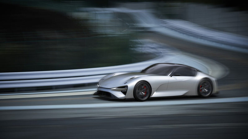 Lexus представляет скоростной и стильный спортивный электромобиль с запасом хода в 692 км
