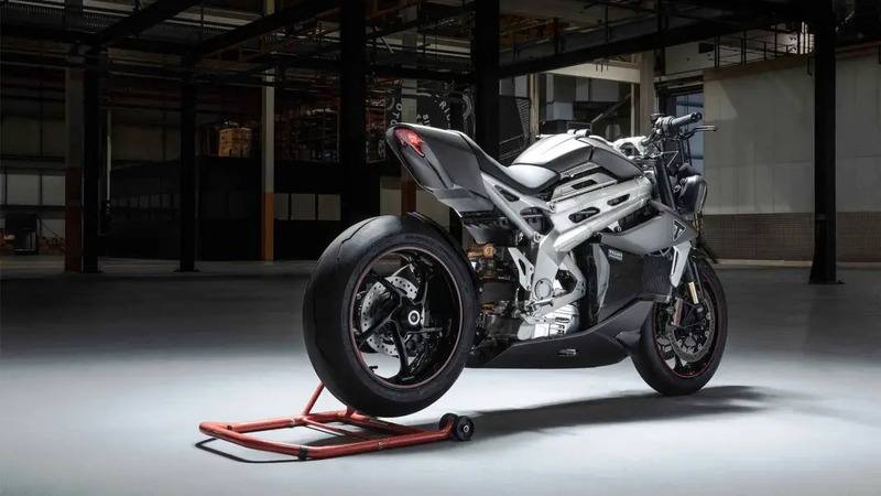 Электрический мотоцикл Triumph: представлен прототип