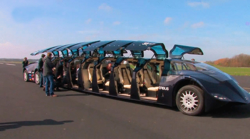 Superbus —  экологичная, дорогостоящая и самая креативная  маршрутка в мире