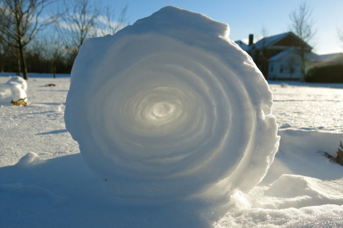 12 природных произведений искусства из снега и льда 