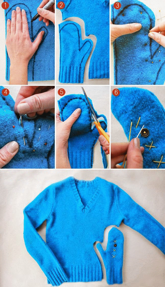 Что можно сделать из свитера