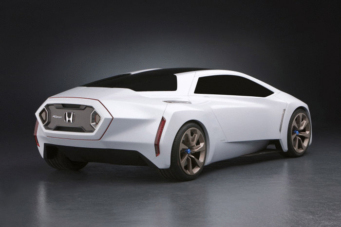 Роскошный седан будущего от Honda, созданный по мотивам дирижаблей
