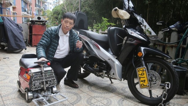  Китаец создал электромобиль за $250