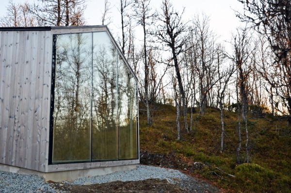 Деревянный эко коттедж в норвежской провинции