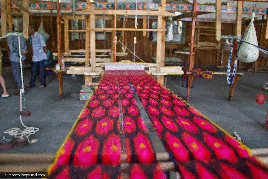 Как делают узбекский шёлк и ковры. Базары Ферганcкой области и Андижан