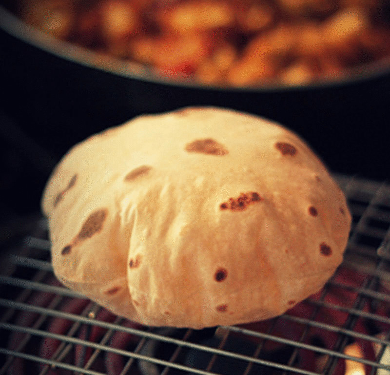  Чапати и Алю Парата : готовим традиционные индийские лепёшки